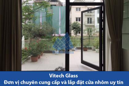 Mẫu cửa nhôm kính 1 cánh phòng ngủ - Sang trọng, tiện nghi và tạo không gian thoáng đãng